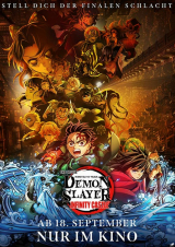 Filmplakat Demon Slayer: Kimetsu no Yaiba Infinity Castle - in englischer Fassung
