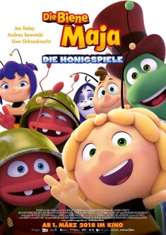 Filmplakat Die Biene Maja 2 - Die Honigspiele